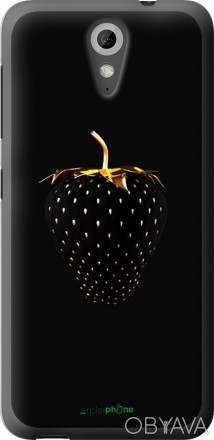Чехол "Черная клубника" для HTC Desire 620Представляем Вашему вниманию дизайнерс. . фото 1