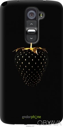 Чехол "Черная клубника" для LG G2Представляем Вашему вниманию дизайнерские чехлы. . фото 1