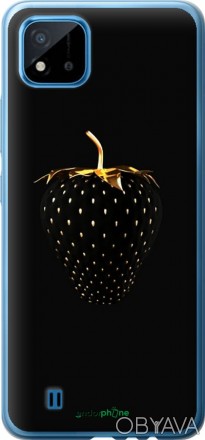 Чехол "Черная клубника" для Realme C20AПредставляем Вашему вниманию дизайнерские. . фото 1