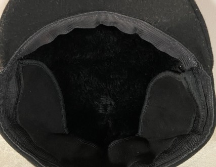 Цвет чёрный в размере 57 .Зимняя , мужская тёплая кепка реглан из искусственной . . фото 6