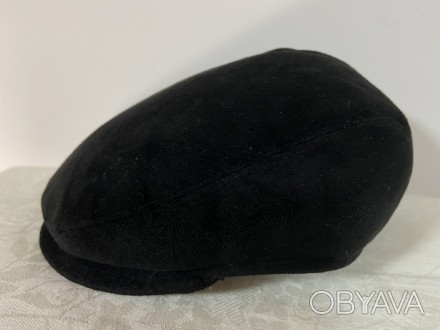 Цвет чёрный в размере 57 .Зимняя , мужская тёплая кепка реглан из искусственной . . фото 1