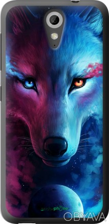 Чехол "Арт-волк" для HTC Desire 620Представляем Вашему вниманию дизайнерские чех. . фото 1