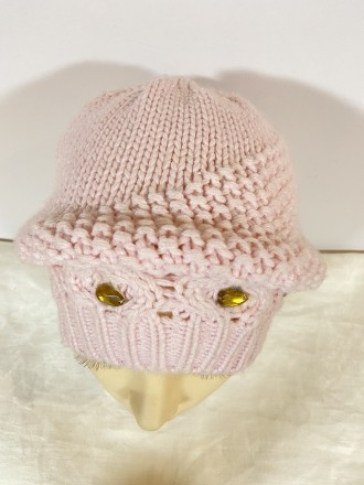  Цвет ― розовый 
Предлагаем женский, одинарный , демисезонный берет-шапку украше. . фото 4