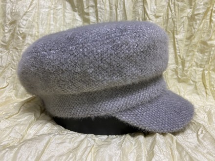 Жіноча кепка-картаз зимова з еко ткани альпака, підкладка фліс . Ззаду на гумці,. . фото 2