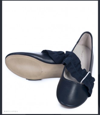 Тёмно синие женские туфли-балетки из мягкой ,комфортной эко кожи с фиксацией сто. . фото 5