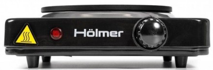 Настольная плита Holmer HHP-110B оснащена одной чугунной конфоркой мощностью 100. . фото 4