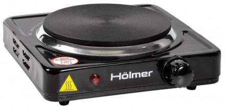 Настольная плита Holmer HHP-110B оснащена одной чугунной конфоркой мощностью 100. . фото 2