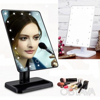 Косметическое настольное зеркало с подсветкой LED для макияжа 20 cветодиодов
LED. . фото 1