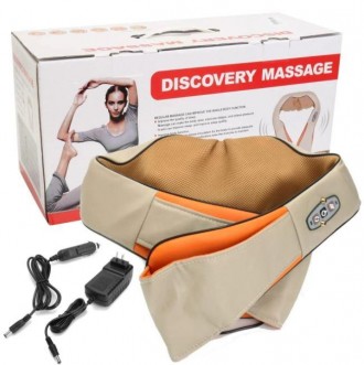 Роликовий масажер для шиї і плечей виконаний у вигляді масажного коміра. Ефектив. . фото 5