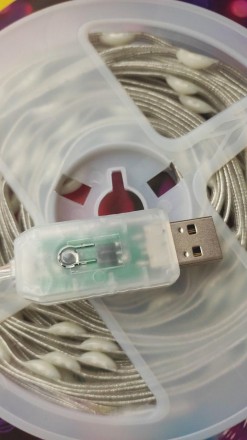 Умная светодиодная USB гирлянда RGB с Bluetooth и пультом управления 10 м
Очень . . фото 2