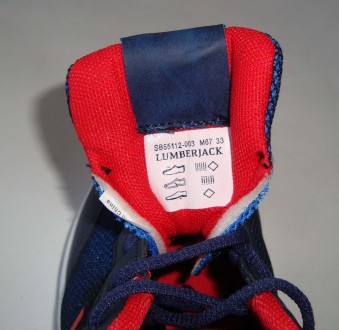 Дитячі кросівки для хлопчика Кроссовки детские для мальчика Lumberjack 33р. 21 с. . фото 9