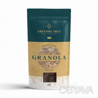 Гранола Gregory Mill Sweet Cashew - це смачна класика, яка готується лише з рете. . фото 1