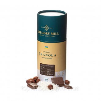 Гранола Gregory Mill Chocolate Coconut - це справжній рай для шоколадних гурмані. . фото 8