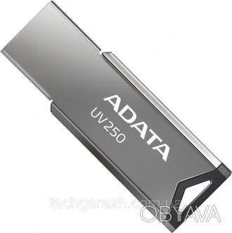 Накопичувач A-DATA UV250 Metal 16GB USB 2.0 (AUV250-16G-RBK) — привабливий варіа. . фото 1