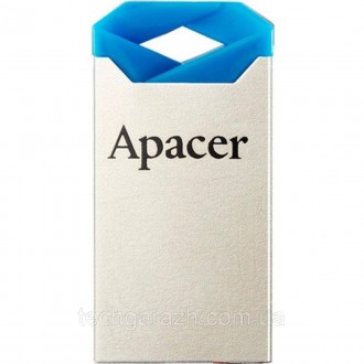 USB 2.0 Apacer AH111 Blue комплектується стильним ланцюжком для підвищення рівня. . фото 3
