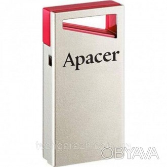 USB 2.0 Apacer AH112 red комплектується стильним ланцюжком для підвищення рівня . . фото 1