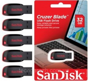 USB-флеш-накопичувач Cruzer Blade дуже компактний і без проблем поміститься в ки. . фото 5