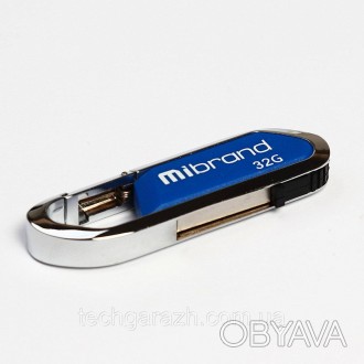 USB флеш накопичувач Mibrand Aligator — це місткий пристрій для зберігання даних. . фото 1