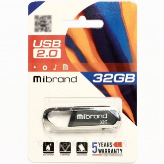 USB флеш накопичувач Mibrand Aligator — це місткий пристрій для зберігання даних. . фото 3