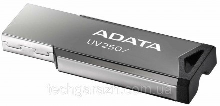Накопичувач A-DATA UV250 Metal 32GB USB 2.0 (AUV250-32G-RBK) — привабливий варіа. . фото 3