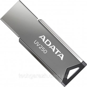 Накопичувач A-DATA UV250 Metal 32GB USB 2.0 (AUV250-32G-RBK) — привабливий варіа. . фото 2