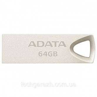 Накопичувач ADATA UV210 Metal 64GB USB 2.0 (AUV210-64G-RBK) — привабливий варіан. . фото 2