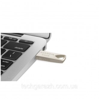 Накопичувач ADATA UV210 Metal 64GB USB 2.0 (AUV210-64G-RBK) — привабливий варіан. . фото 4