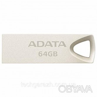Накопичувач ADATA UV210 Metal 64GB USB 2.0 (AUV210-64G-RBK) — привабливий варіан. . фото 1