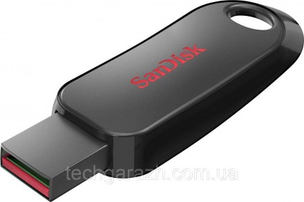 SanDisk Cruzer- компактна флешка з безковпачковім дизайном. Відмінний вибір для . . фото 2