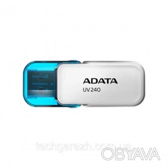 Накопичувач ADATA 64GB UV240 USB 2.0 — привабливий варіант, якщо вам слід переда. . фото 1