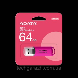 Нова модель C906 сімейства USB флеш-накопичувачів ADATA серії Classic зберігає к. . фото 4