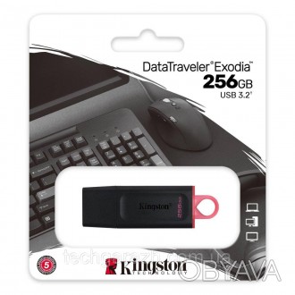 USB-накопичувач DataTraveler Exodia від компанії Kingston забезпечує надійне збе. . фото 1