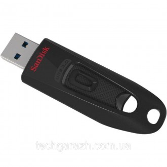 USB флеш накопичувач SANDISK 256GB Ultra USB 3.0 (SDCZ48-256G-U46) в компактному. . фото 2