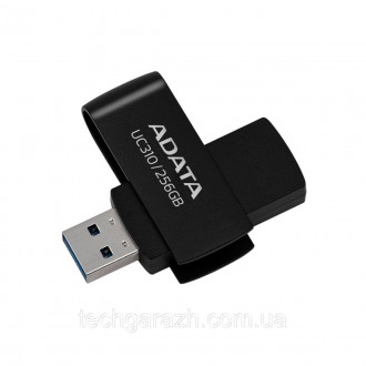 Флешка A-DATA USB 3.2 UC310 256Gb Black – просте та доступне рішення, якщо вам п. . фото 2