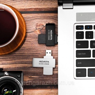 Флешка A-DATA USB 3.2 UC310 256Gb Black – просте та доступне рішення, якщо вам п. . фото 5
