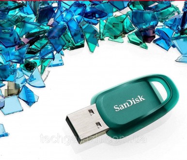 SanDisk USB 3.2 Gen 1 Ultra Eco 256Gb — флеш-накопичувач, який створений з турбо. . фото 5