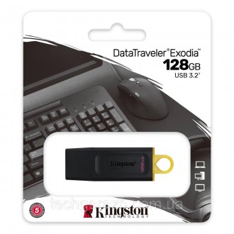 USB-накопичувач DataTraveler Exodia від компанії Kingston забезпечує надійне збе. . фото 4