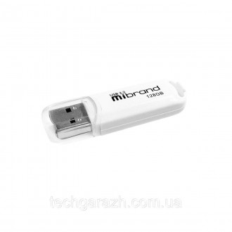 Mibrand USB 3.2 Gen1 Marten 128GB White — ваш надійний партнер для зберігання та. . фото 2