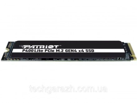 Patriot P400 Lite, оснащений найновішим контролером PCIe M.2 Gen 4 x4 NVMe 1.4, . . фото 4