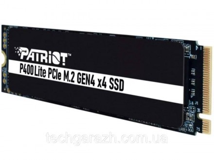 Patriot P400 Lite, оснащений найновішим контролером PCIe M.2 Gen 4 x4 NVMe 1.4, . . фото 5