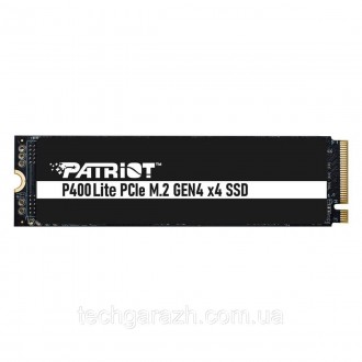 Побудований на базі новітнього контролера PCIe M.2 Gen 4 x4 NVMe 1.4, P400 Lite . . фото 2