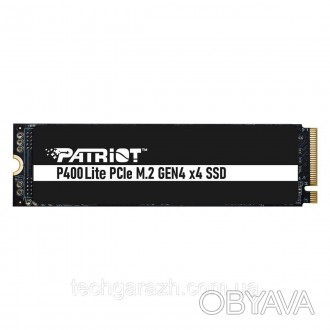 Побудований на базі новітнього контролера PCIe M.2 Gen 4 x4 NVMe 1.4, P400 Lite . . фото 1