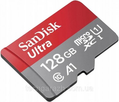 Карти SanDisk Ultra 128Gb class 10 A1 (adapter) сумісні зі смартфонами та планше. . фото 3