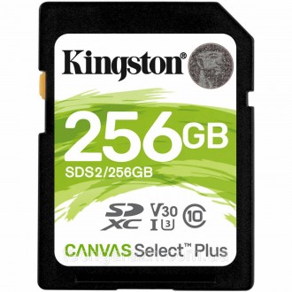SD-карта Canvas Select ™ SD компанії Kingston розрахована на те, щоб бути надійн. . фото 2