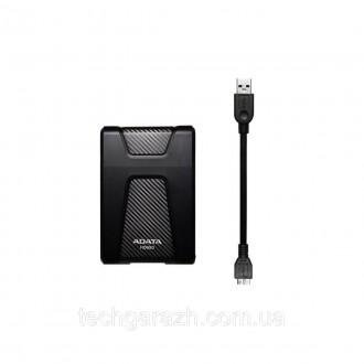 ADATA USB 3.1 DashDrive Durable HD650 — це сучасний зовнішній жорсткий накопичув. . фото 7