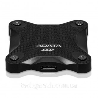 Стильний SSD ADATA SD600Q — це швидкість. Швидкість читання/запису зовнішнього т. . фото 2