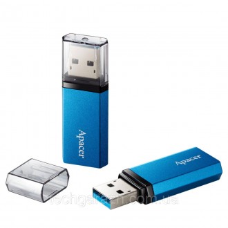 Apacer USB 3.2 Gen1 AH25C 256GB Blue — зручна флешка з унікальним дизайном.
ЕСТЕ. . фото 4