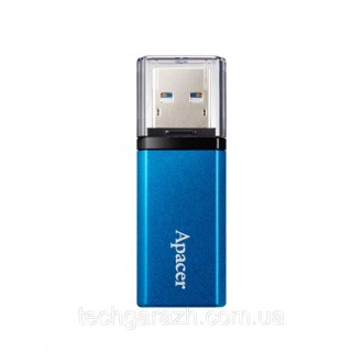 Apacer USB 3.2 Gen1 AH25C 256GB Blue — зручна флешка з унікальним дизайном.
ЕСТЕ. . фото 2