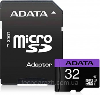 Карта пам'яті ADATA microSDHC Premier 32GB Class 10 UHS-I , ємністю 32 ГБ, відно. . фото 2