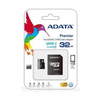 Карта пам'яті ADATA microSDHC Premier 32GB Class 10 UHS-I , ємністю 32 ГБ, відно. . фото 3